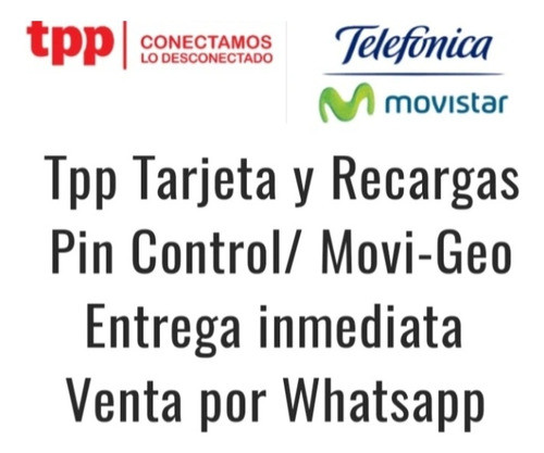 Tpp, Tarjeta Recargable 0