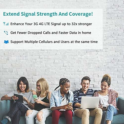 Amplificador De Señal De Telefono Celular Para Verizon Atyt 1