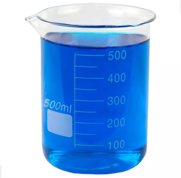 Béquer Becker De Vidro Forma Baixa (griffin) 500ml 0 Béquer Becker De Vidro Forma Baixa (griffin) 500ml 0