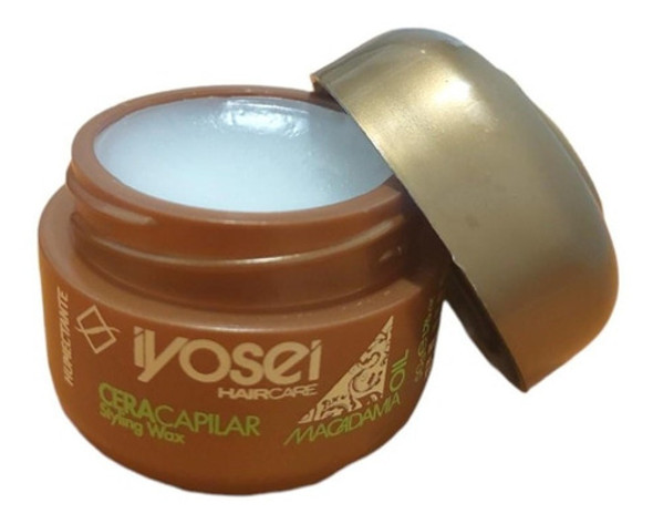 Cera Capilar Humectante Oil Macadamia  Iyosei X50g 1
