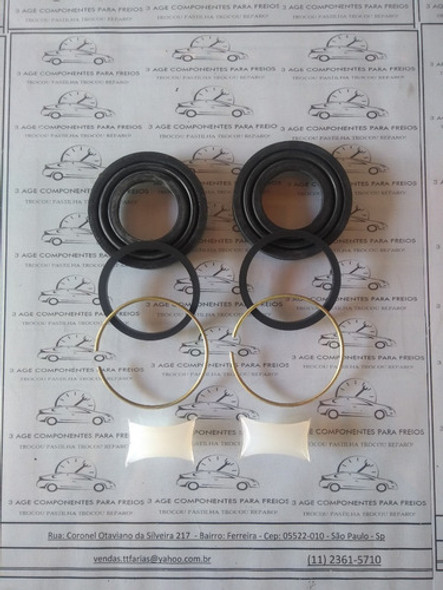 Kit Reparo Vedação Pinça Freio Traseiro Pajero Io 1998/... 1 Kit Reparo Vedação Pinça Freio Traseiro Pajero Io 1998/... 1