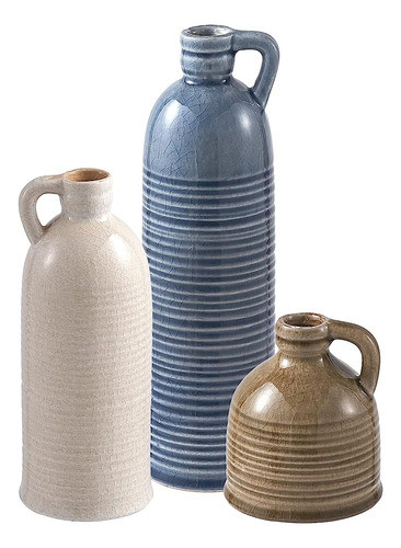Jarrones De Cerámica Para La Decoración Del Hogar, 3 Jarrone 0