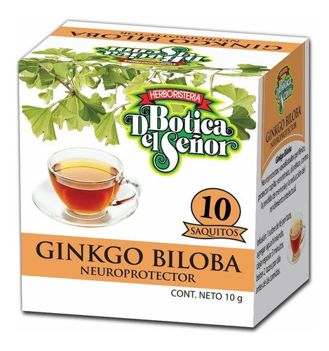 Pack De 2 Té De Ginkgo Botica Del Señor 10 Saquitos 0