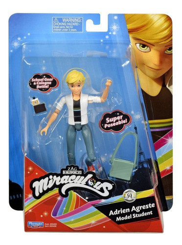 Miraculous - Muñeca Adrien Agreste Pequeña - 50400 0