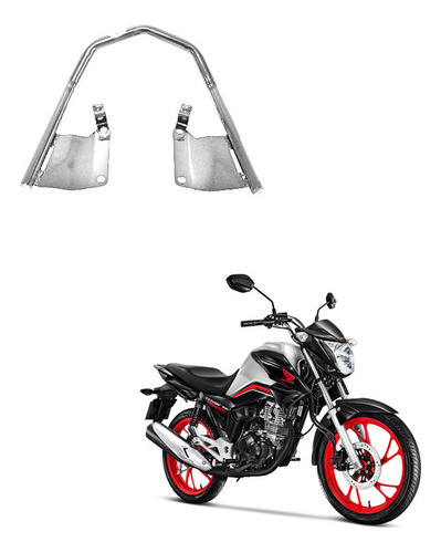 Alça Traseira Honda Cg Titan 160 Ano 2015 2016 2017 2018 0