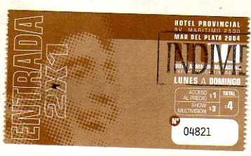 2 Entradas Al Museo De Maradona - Diferentes Año 2004 0