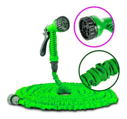 Mangueira Flexível E Retrátil Com 30 M 0