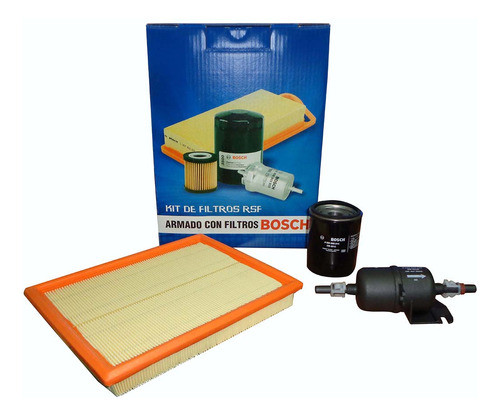 Kits De Filtros Para Fiat Siena 1.4 8v Fire 08/11 Bosch 0