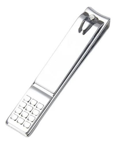 Cortaúñas Curvo Acero Inoxidable Alta Calidad Chico Portátil 0