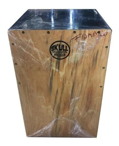 Cajon Dual Flamenco/peruano Skull 0