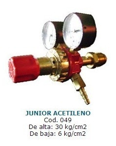 Regulador De Presion Acetileno  Tipo Grampa Ts 0