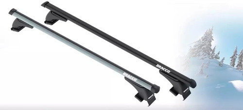 Barras Porta Equipaje Oval Bracco Para Fiat Idea C/barandas 1
