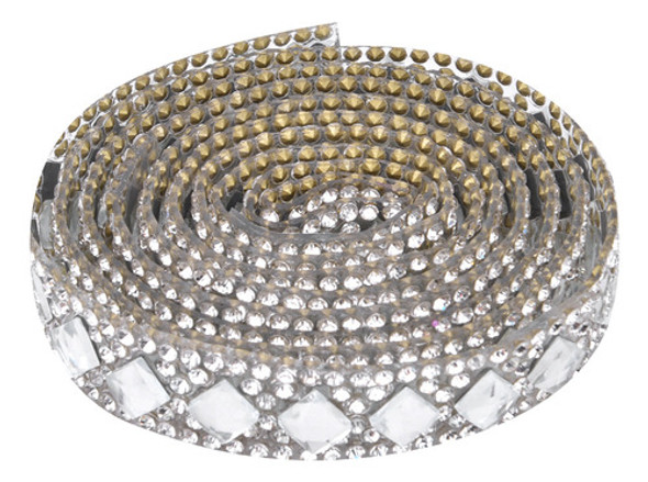 Fita De Corrente De Vidro Hotfix De Cristal Rhinestone Bandi 0
