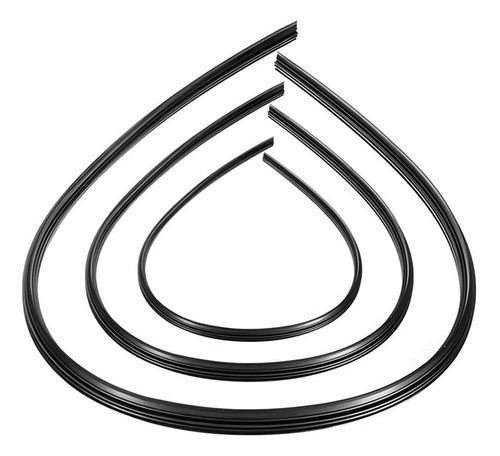 3 Refil De Palheta Limpador Para-brisa Corolla 2009 2014 0