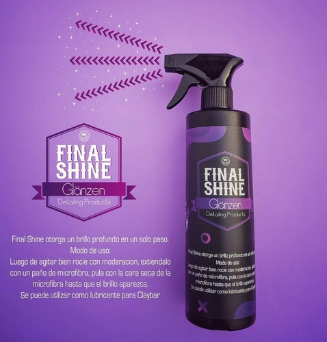 Glänzen Detailing Products Final Shine Cera Rápida 2 Litros 1