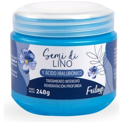 Frilayp Baño Capilar Semi Di Lino Y Acido Hialuronico 240g 0