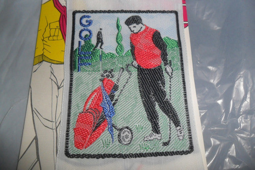 Jabouley Pic & Cloud  Thermo Golf Parche Insignia Bordado 1
