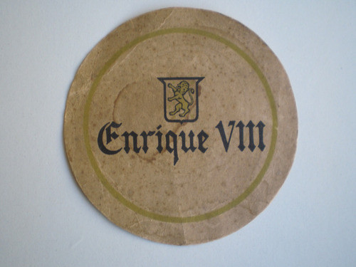 Antiguo Posavasos Hotel Casino San Rafael Pub Enrique Viii 0