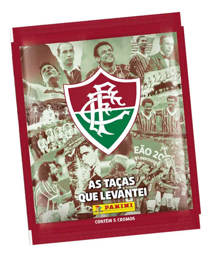 Figurinhas História Fluminense 122 Anos Kit 50 Envelopes 0