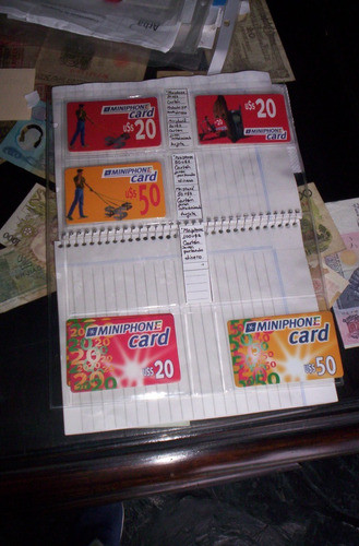 Tarjeta Telefono MiniPhone Plastico Valor 50 U$s Lote 612.1 1