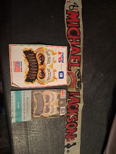 Colección Michael Jackson, Combo Entrada, Calco Y Vincha 0