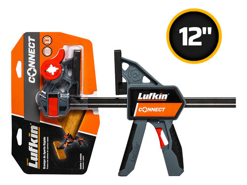 Kit 2 Grampos Multiuso Sargento Aperto Rapido 12 Pol Lufkin 1