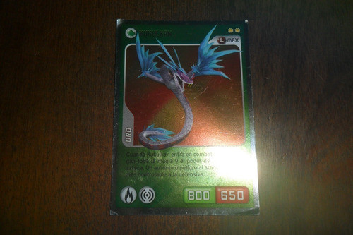 Cartas Invizimals Desafíos Ocultos: Kukulkan L Max Oro 0