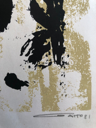 Domingo Gatto - Serigrafía Original - 1981 - Certificada 1