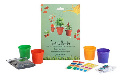 Crea Tu Huerta Decora Macetas Y Aprende A Sembrar Jugamas 0