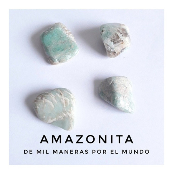 Amazonita Rolada. Piedra Natural Energética. Relajante 1 Amazonita Rolada. Piedra Natural Energética. Relajante 1