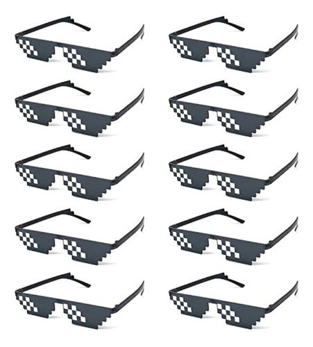 Jyzobjhb 10 Lentes De Sol Thug Life Party 0