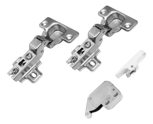 Bisagra Codo 9 Cazoleta 35 Mm Push + Reten Mueble Par 0