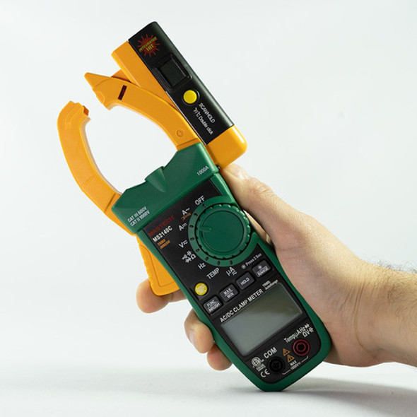 Pinza Amperométrica C/ Termómetro Infrarrojo Mastech Ms2140c 1