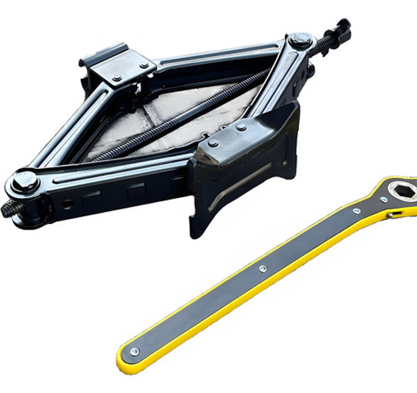Gato Tijera Universal 2 Toneladas + Llave Cricket  Automovil 0 Gato Tijera Universal 2 Toneladas + Llave Cricket  Automovil 0
