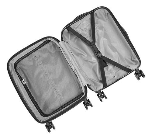 Total Travelware Passage Spinner Rígido Expandible, Negro, C 1