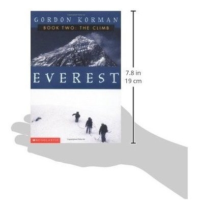 Book : The Climb (everest #2) - Korman, Gordon 1