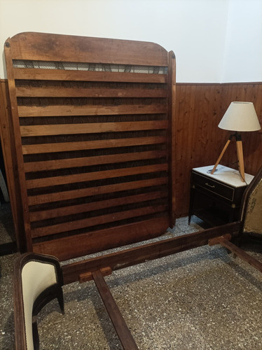 Cama Dos Plazas Y Dos Mesas De Luz 1