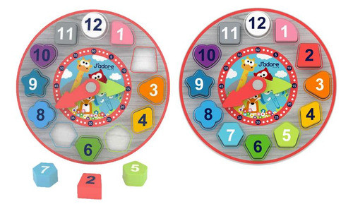 Juguete Didáctico De Aprendizaje Reloj J'adore Oferta 1