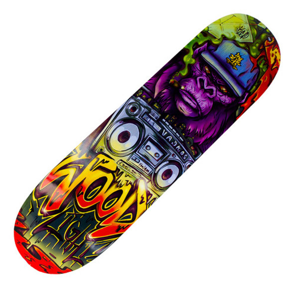 Shape Skate Wood Light 8.125 + Lixa Emborrachada + Pbase 3/8 1
