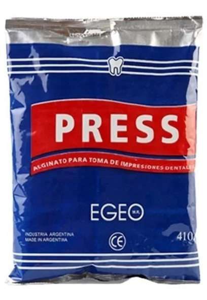 Alginato Press Regular X 450gr Egeo Dental Odontologia Fx 0