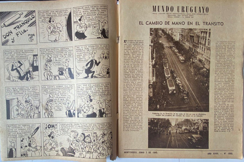 Mundo Uruguayo N° 1363 Cambio De Mano En Montevideo 1945 1