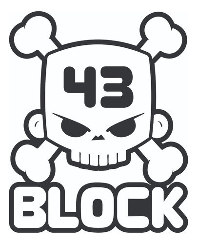 Calco Vinilo Ken Block 43 Auto Tuning Moto Camioneta Jeep 0