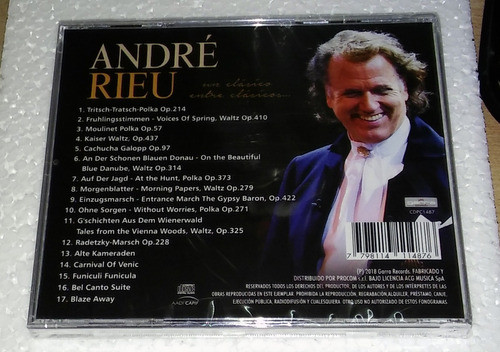Andre Rieu Un Clasico Entre Clasicos Cd Nuevo / Kktus 1