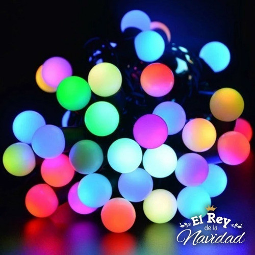 Tira De Luz Bolitas Rgb Pixel Led Premium Exterior Navideñas 1