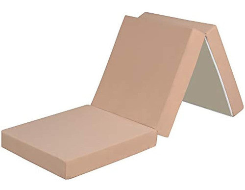 Olee Sleep Tri-folding Memory Foam Trifold Topper De 4 Pulga 1