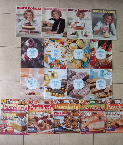 Lote Revistas De Reposteria, Pasteleria Y De Tejido/crochet 1