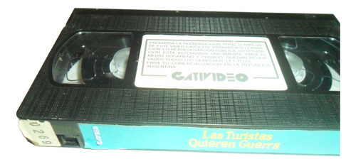 Vhs Las Turistas Quieren Guerra ( Olmedo Y Porcel, 1977) 0