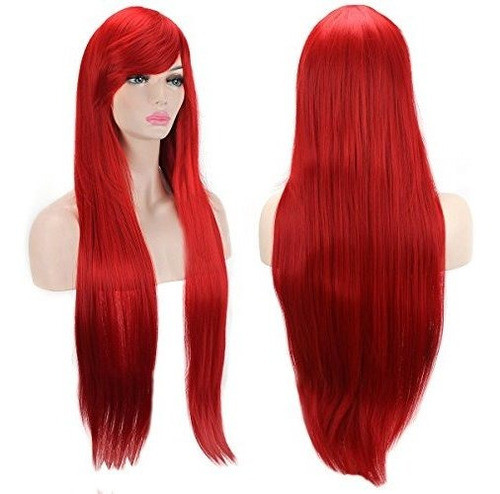 Akstore Wigs 32 80cm Long Straight Anime Fashion Women S Co 0