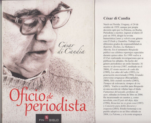 Oficio De Periodista Cesar Di Candia Wenceslao Varela Otros 0