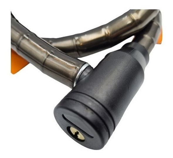 Cadena Linga Piton Bici Moto Acero Abs 1000 X 18 Mm Llaves 1